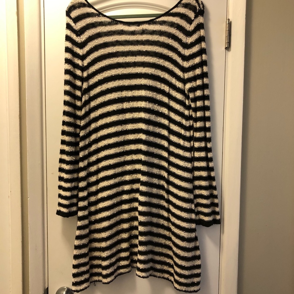 Free People Knit Striped Dress
